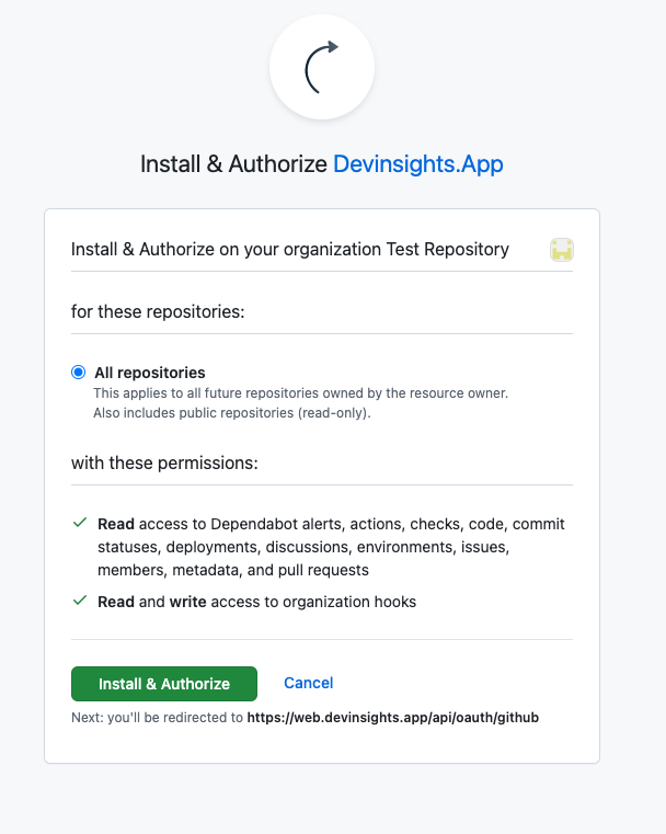 Step 3: Install DevInsights